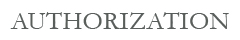 Authoration